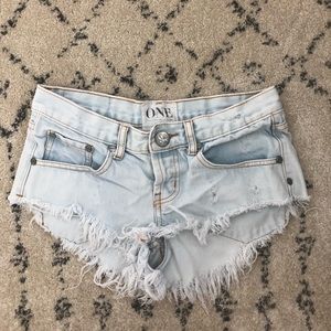One Teaspoon Bonita shorts size 24